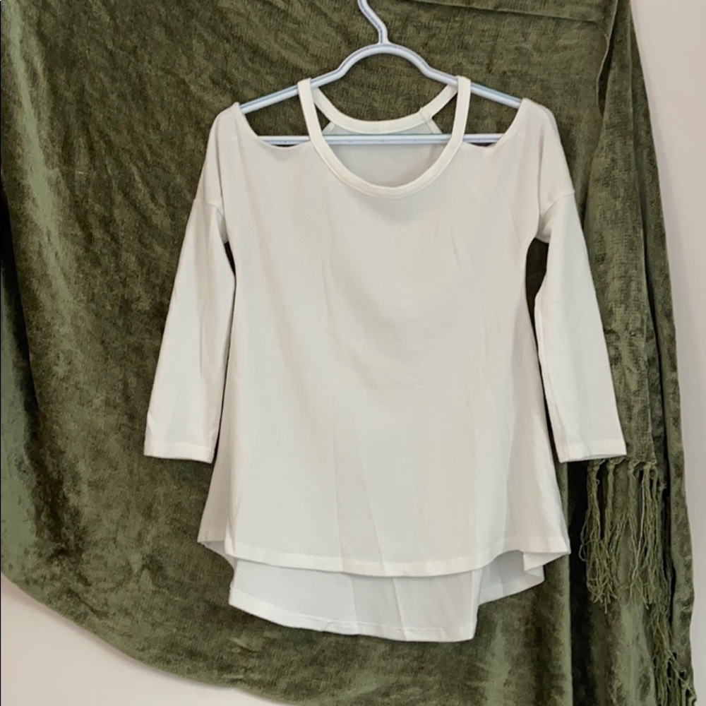 Cold Shoulder Sweater